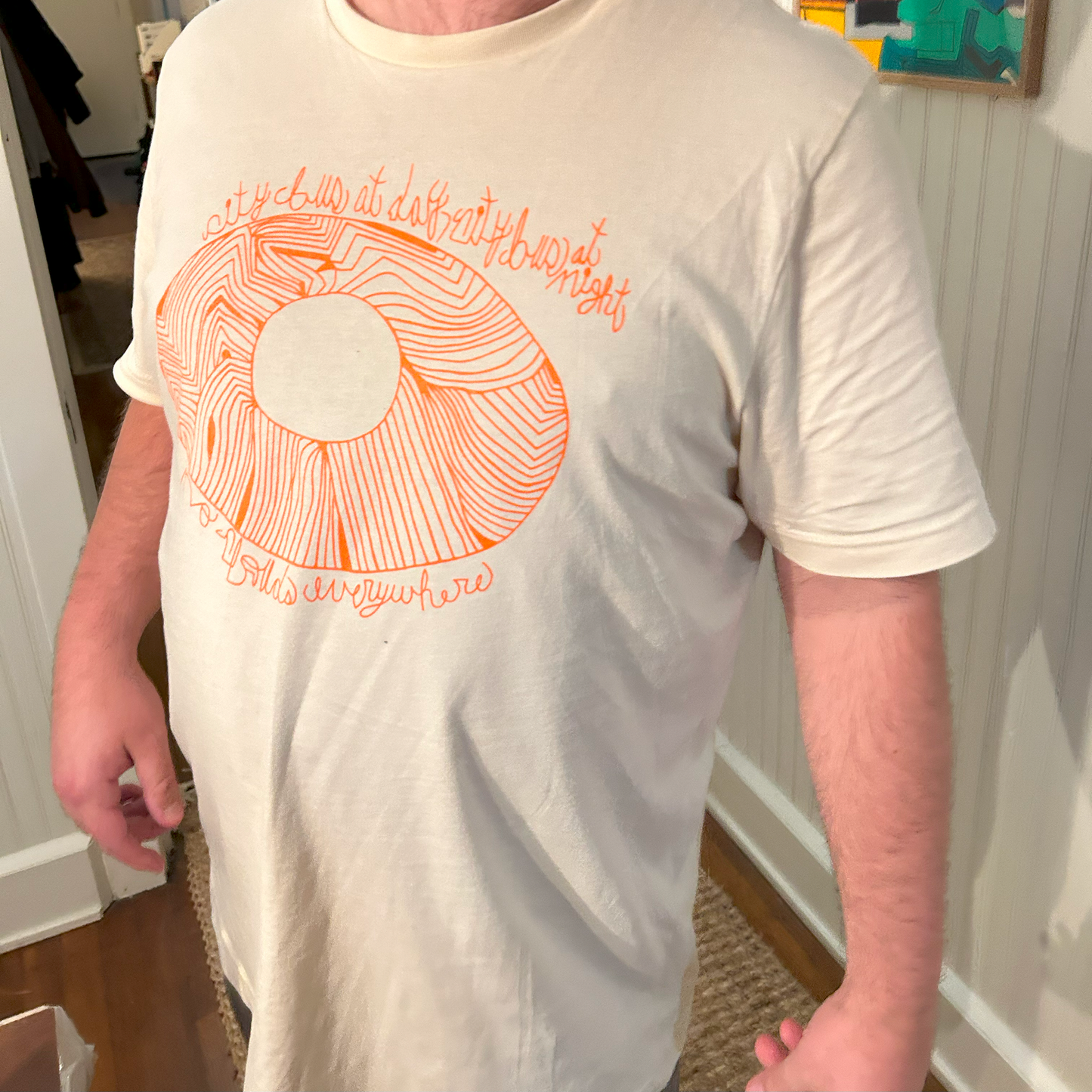 City Bus T-Shirt Original Design by Dietrich Sieling