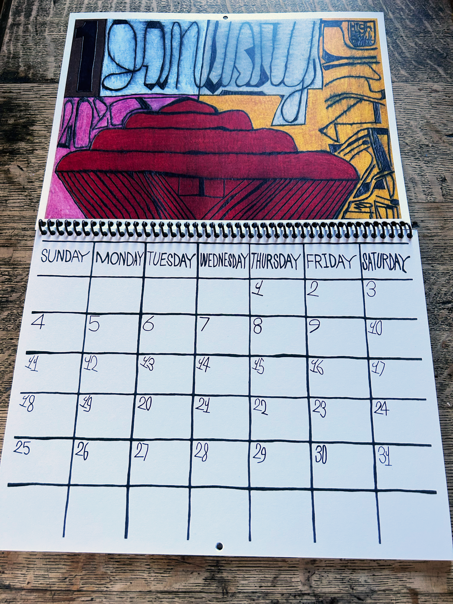 NEW - 2026 Dietrich Sieling Calendar