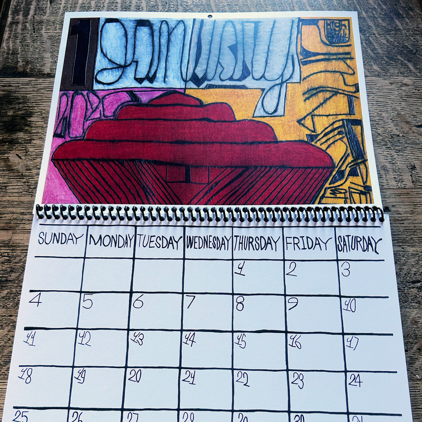 NEW - 2026 Dietrich Sieling Calendar